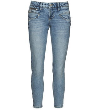 textil Dame Smalle jeans Freeman T.Porter ALEXA CROPPED S-SDM Blå / Lys