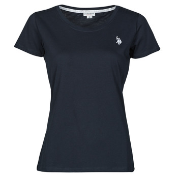 textil Dame T-shirts m. korte ærmer U.S Polo Assn. CRY 51520 EH03 Marineblå
