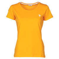 textil Dame T-shirts m. korte ærmer U.S Polo Assn. CRY 51520 EH03 Orange