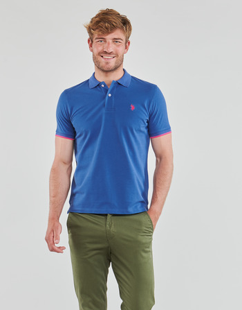 textil Herre Polo-t-shirts m. korte ærmer U.S Polo Assn. LORN 41029 EH03 Blå