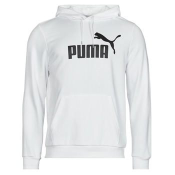 textil Herre Sweatshirts Puma ESS BIG LOGO HOODIE FL Hvid