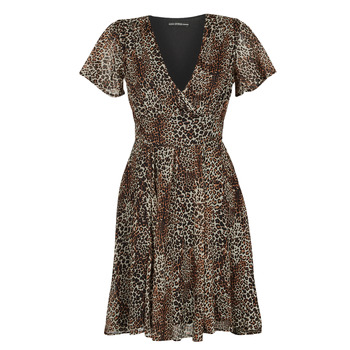 textil Dame Korte kjoler Guess LAVINIA DRESS Leopard