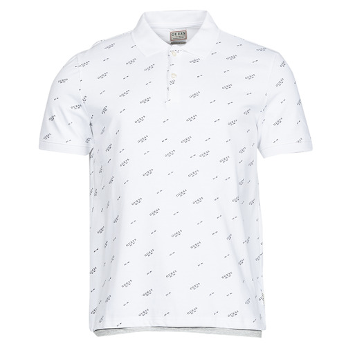 textil Herre Polo-t-shirts m. korte ærmer Guess COREY SS POLO Hvid