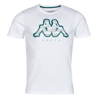 textil Herre T-shirts m. korte ærmer Kappa GALINA Hvid / Blå