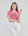 textil Dame T-shirts m. korte ærmer Replay W3572A Pink