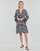 textil Dame Korte kjoler Replay W9732A Sort / Hvid