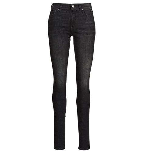 textil Dame Jeans - skinny Replay WHW689 Sort