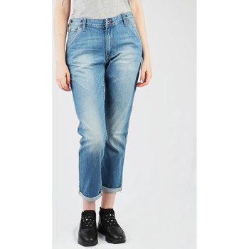 textil Dame Jeans - skinny Lee Logger L315DOET Blå