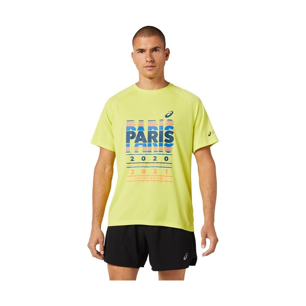 textil Herre T-shirts m. korte ærmer Asics Paris Technical 2 Gul
