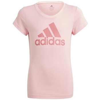 textil Pige T-shirts m. korte ærmer adidas Originals Essentials Tee Pink