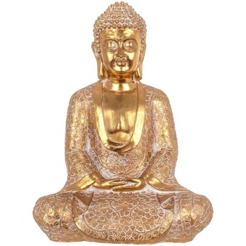 Indretning Små statuer og figurer Signes Grimalt Gylden Buddha Sølv