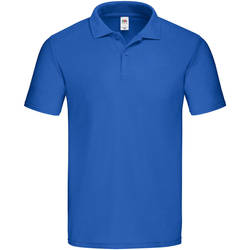 textil Herre Polo-t-shirts m. korte ærmer Fruit Of The Loom 63050 Royal Blue