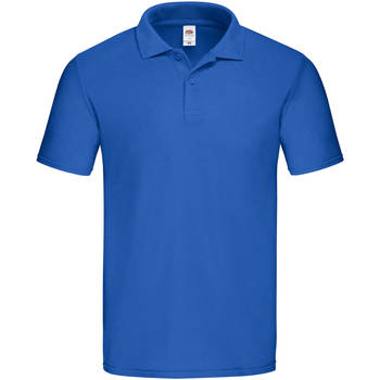 textil Herre Polo-t-shirts m. korte ærmer Fruit Of The Loom 63050 Royal Blue