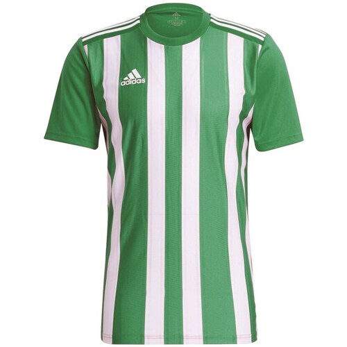 textil Herre T-shirts m. korte ærmer adidas Originals Striped 21 Hvid, Grøn