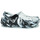 Sko Træsko Crocs CLASSIC MARBLED CLOG Sort / Hvid