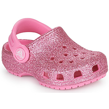 Sko Børn Træsko Crocs CLASSIC GLITTER CLOG T Pink