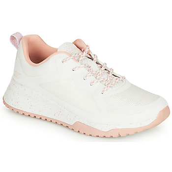 Sko Dame Lave sneakers Skechers BOBS SQUAD 3 Hvid / Pink