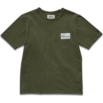 textil Herre T-shirts m. korte ærmer Halo T-shirt Grøn