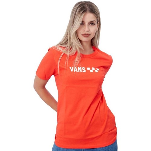 textil Dame Skjorter / Skjortebluser Vans BRAND STRIPER BF Orange