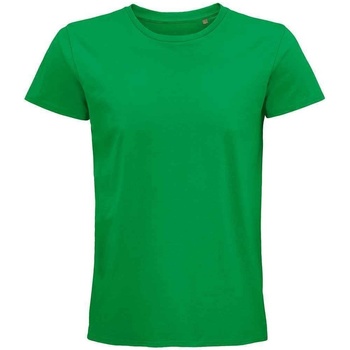 textil Langærmede T-shirts Sols 03565 Grøn