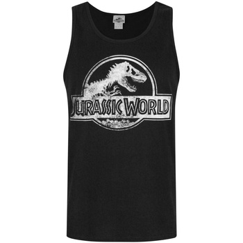 textil Toppe / T-shirts uden ærmer Jurassic World  Sort