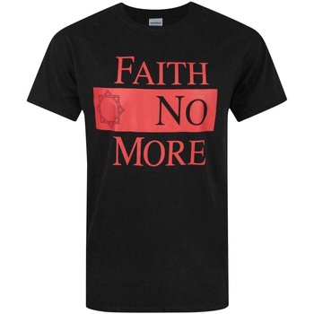 textil Herre Langærmede T-shirts Faith No More  Sort