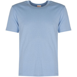 textil Herre T-shirts m. korte ærmer Champion 210971 Blå