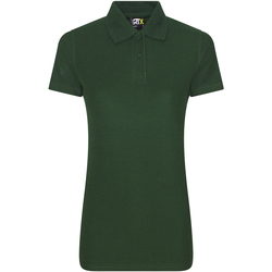 textil Dame Polo-t-shirts m. korte ærmer Prortx RX01F Grøn