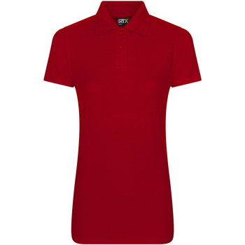 textil Dame Polo-t-shirts m. korte ærmer Prortx RX01F Rød