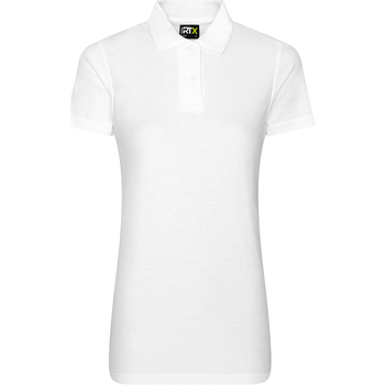 textil Dame Polo-t-shirts m. korte ærmer Prortx RX01F Hvid