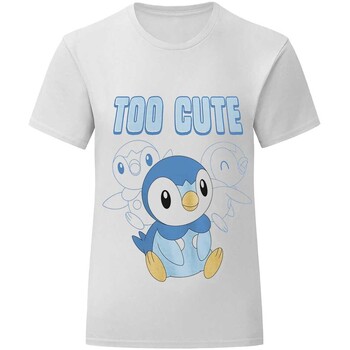 textil Børn T-shirts m. korte ærmer Pokemon  Hvid