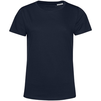 textil Dame T-shirts m. korte ærmer B&c TW02B Blå