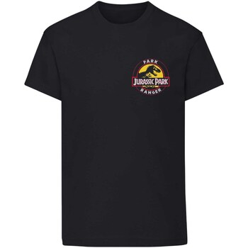 textil Langærmede T-shirts Jurassic Park  Sort