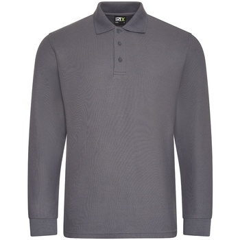 textil Herre Polo-t-shirts m. lange ærmer Pro Rtx  Solid Grey