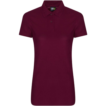 textil Dame Polo-t-shirts m. korte ærmer Pro Rtx RX105F Burgundy