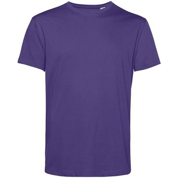 textil Herre Langærmede T-shirts B&c BA212 Violet
