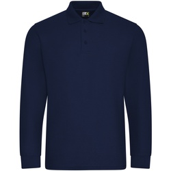 textil Herre Polo-t-shirts m. lange ærmer Prortx RX102 Blå