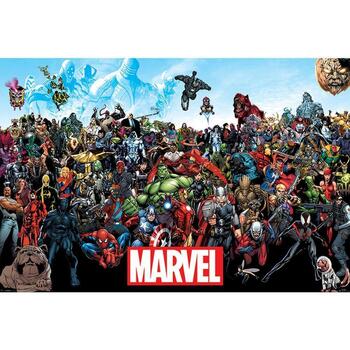 Indretning Skilte og plakater Marvel TA398 Flerfarvet