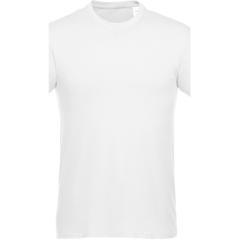 textil T-shirts m. korte ærmer Elevate  Hvid