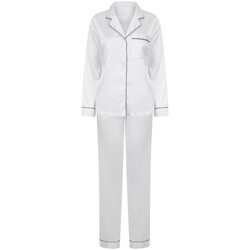 textil Dame Pyjamas / Natskjorte Towel City TC055 White