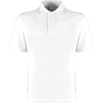 textil Herre Polo-t-shirts m. korte ærmer Kustom Kit KK460 Hvid