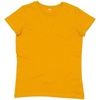 textil Dame T-shirts m. korte ærmer Mantis M02 Mustard