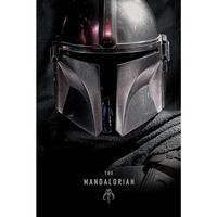Indretning Skilte og plakater Star Wars: The Mandalorian TA7560 Sort