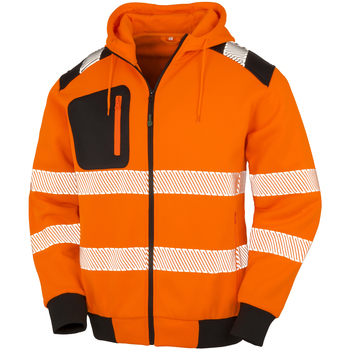 textil Herre Sweatshirts Result Genuine Recycled R503X Fluorescent Orange