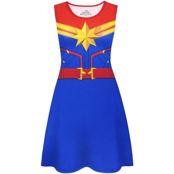 textil Dame Kjoler Captain Marvel  Flerfarvet