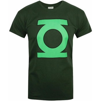 textil Herre Langærmede T-shirts Green Lantern  Grøn