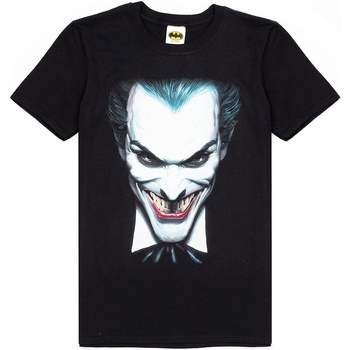 textil Herre Langærmede T-shirts The Joker  Sort