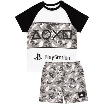 textil Dreng Pyjamas / Natskjorte Playstation  Sort