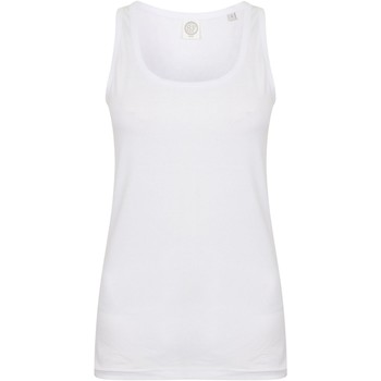 textil Toppe / T-shirts uden ærmer Skinni Fit SK123 Hvid