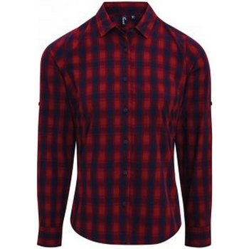textil Dame Skjorter / Skjortebluser Premier PR350 Rød